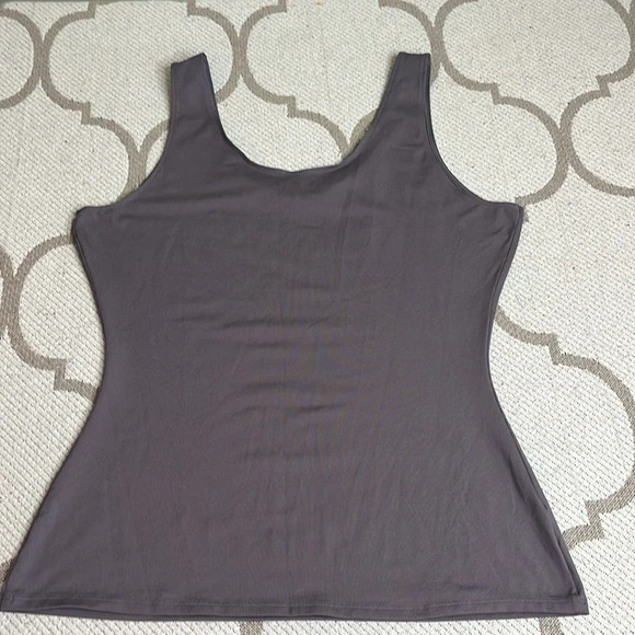 SPANX Better Base Scoop Neck soft mauve Tank Top - Picture 7 of 8